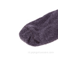 Volwassen zwarte sok met rubberzool anti-slip